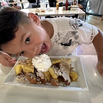 Lemon Tree Cafe - Hawaiian Dream French Toast- was oh so dreamy! 6 out of 5! - Breakfast & Brunch Near Me - Rancho Cucamonga, California