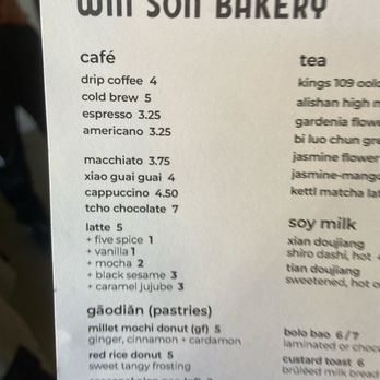Win Son Bakery - menu and fun name xiaoguaiguai(cortado) - Taiwanese Near Me - Brooklyn, New York Win Son Bakery - menu and fun name xiaoguaiguai(cortado) - Taiwanese Near Me - Brooklyn, New York