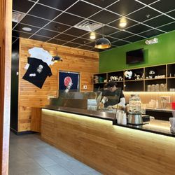 Okie Pokii Cafe - Inside, and cute merch