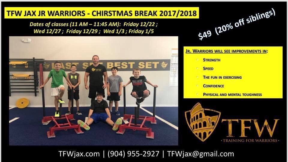 Training For Warriors Julington Creek Logo