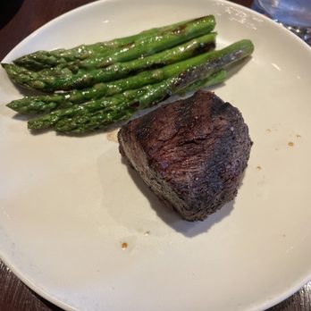 The Butcher's Table - Filet Mignon & roasted asparagus - Steakhouses Near Me - Seattle, Washington