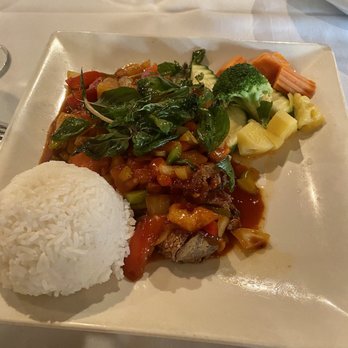 Phra Ram 9 - Princess Duck and white rice - Thai Near Me - La Mesa, California Phra Ram 9 - Princess Duck and white rice - Thai Near Me - La Mesa, California
