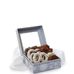 Crave Chocolate - Silver Snowflake Box
