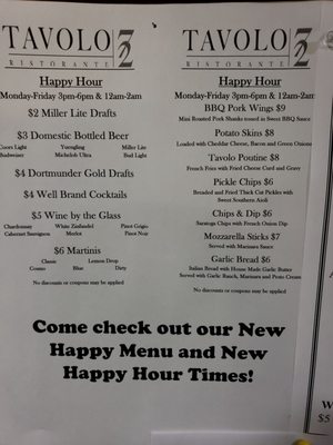 Menu photo 3 Tavolo 72 Middleburg Heights, OH
