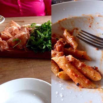 Catelli's - Buratta & prosciutto & penne soooo good! - New American Near Me - Geyserville, California