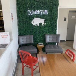 White Buffalo - The White Buffalo Coffee Bar in Wichita Falls, Texas is ideal for a quick pick-me-up, especially with the soothing atmosphere and spacious s