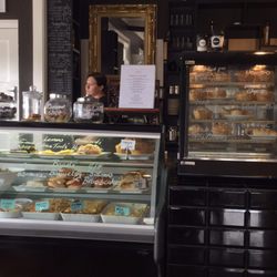 OMG - Great little cafe. Yummy coffee and dessert. The meat pies are homemade and look amazing!
