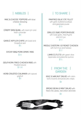 Menu photo 3 The Crooked Fork Werribee, VIC
