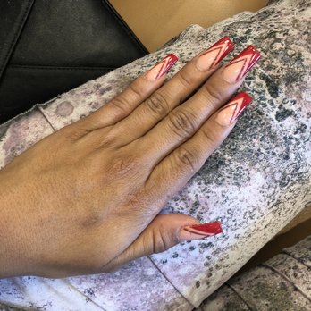 Metro Nails - Decided with glossy on this one - Nail Salons Near Me - Santa Ana, California Metro Nails - Decided with glossy on this one - Nail Salons Near Me - Santa Ana, California