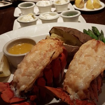 The Keg Steakhouse + Bar - We are enjoying the double tail dinner! - Seafood Near Me - Hamilton, Ontario The Keg Steakhouse + Bar - We are enjoying the double tail dinner! - Seafood Near Me - Hamilton, Ontario
