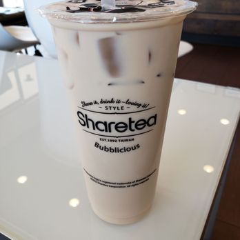 Sharetea - Honey black milk tea- perfect. - Coffee & Tea Near Me - Cerritos, California Sharetea - Honey black milk tea- perfect. - Coffee & Tea Near Me - Cerritos, California