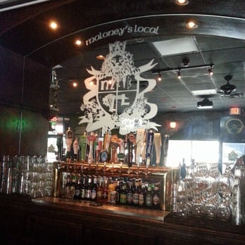Very Cool Etched Glass Mirror Behind The Bar Maloney S Yelp Very Cool Etched Glass Mirror Behind