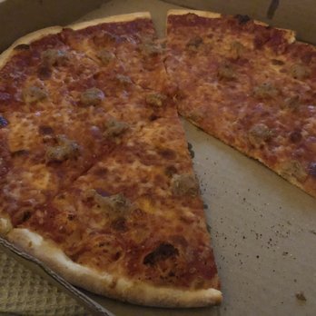 Ginos Pizza - Thin crust request- light cheese and light sausage. Awesome service always, so hospitable, and quick.  Will add- sweeter midwest style :P - Pizza Near Me - Grand Rapids, Michigan