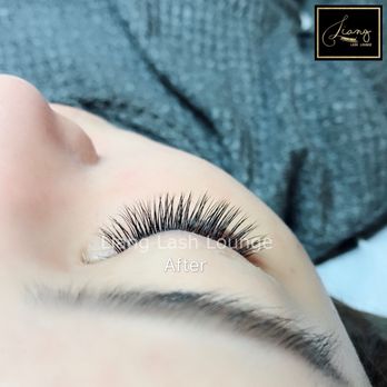 Liang Lash Lounge Eyelash Extension - Classic lashes                                                          微信 LiangLashLounge - Eyelash Service Near Me - Flushing, New York