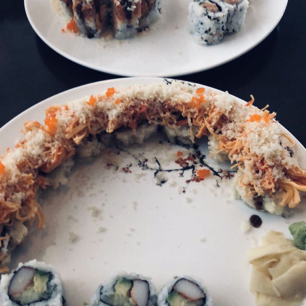 Kumo Sushi - California, golden tree, dragon, spring crab roll - Sushi Bars Near Me - Fuquay Varina, North Carolina Kumo Sushi - California, golden tree, dragon, spring crab roll - Sushi Bars Near Me - Fuquay Varina, North Carolina