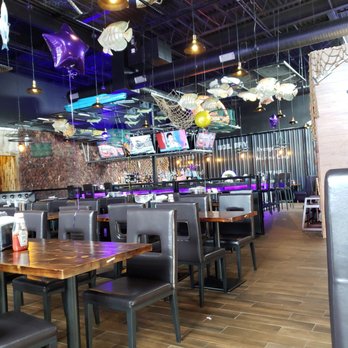 Boil Bay - They have a nice bar area and the food was good. - Seafood Near Me - Virginia Beach, Virginia