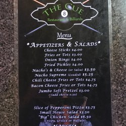 The Cue - Great food