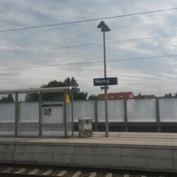 Bahnhof Mering - Blick auf Gleis 5 & 6