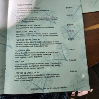 Amate 38 - Menu November 1, 2023 - Yucatan Near Me - Playa del Carmen, ROO Amate 38 - Menu November 1, 2023 - Yucatan Near Me - Playa del Carmen, ROO