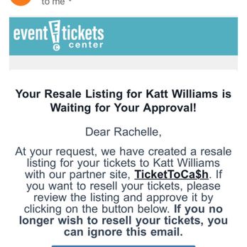 Event Tickets Center - I never requested a resale listing! Complete fraud. Event Ticket Center please provide where I requested a listing? - Ticket Sales Near Me - Gainesville, Florida Event Tickets Center - I never requested a resale listing! Complete fraud. Event Ticket Center please provide where I requested a listing? - Ticket Sales Near Me - Gainesville, Florida