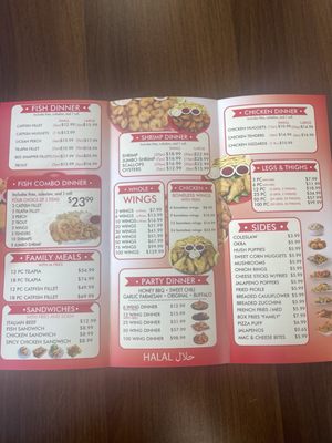 Menu photo 2 JJ Fish & Chicken Houston, TX Menu photo 2 JJ Fish & Chicken Houston, TX