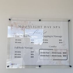 Moonlight Day Spa - Price List - #Massage #Moonlight Day Spa