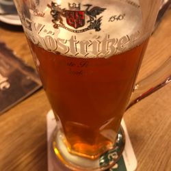 Jedermann - Tolles Bier -Köstritzer Kellerbier. Passt zur Jahreszeit