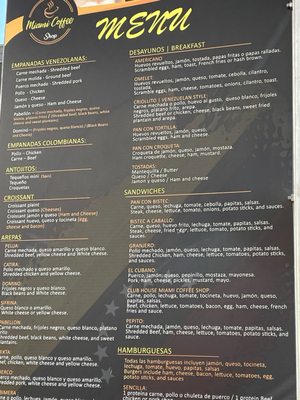 Menu photo 1 Miami Coffee Shop Miami, FL