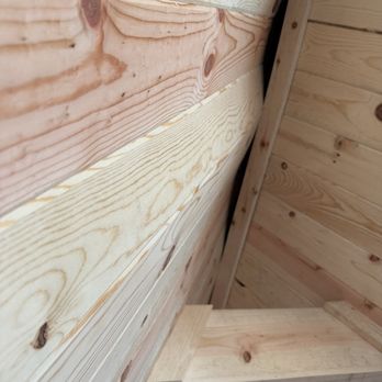 HPR Roofing and Siding - sagging t&g from moisture - Roofing Near Me HPR Roofing and Siding - sagging t&g from moisture - Roofing Near Me