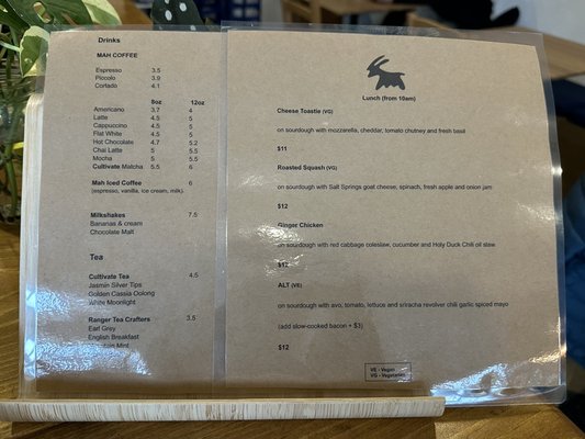 Menu photo 2 Mah Milk Bar Vancouver, BC