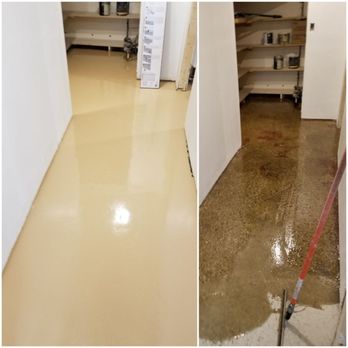 Superior Epoxy Flooring - before and after - Flooring Near Me Superior Epoxy Flooring - before and after - Flooring Near Me