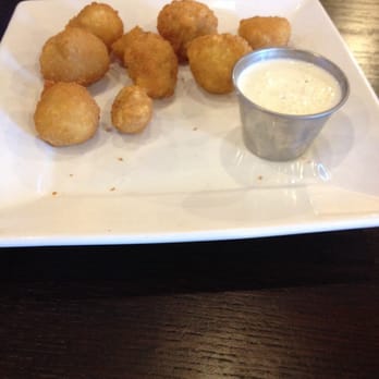 Rusty Tractor - Fried Mushroom Appetizer. This is the full order, none were eaten yet. - Steakhouses Near Me - Kensington, Kansas