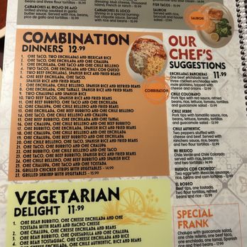 El Rancho - Menu - Mexican Near Me - Stuart, Virginia El Rancho - Menu - Mexican Near Me - Stuart, Virginia