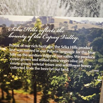 Séka Hills Tasting Room - FYI - Venues & Event Spaces Near Me - Brooks, California Séka Hills Tasting Room - FYI - Venues & Event Spaces Near Me - Brooks, California