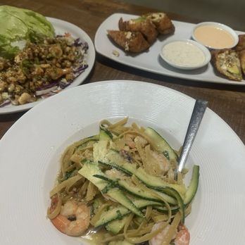 California Pizza Kitchen - SHRIMP SCAMPI ZUCCHINI AVOCADO CLUB EGG ROLL LETTUCE WRAPS - Pizza Near Me - Scottsdale, Arizona California Pizza Kitchen - SHRIMP SCAMPI ZUCCHINI AVOCADO CLUB EGG ROLL LETTUCE WRAPS - Pizza Near Me - Scottsdale, Arizona