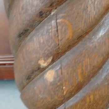 Disaster LINK Restoration Services - Damage to another leg of dining room table caused by DisasterLink / Pelican - Damage Restoration Near Me - Glendale, Arizona