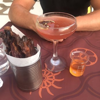 Forbidden Root - Candied bacon :Shipwrecked drink: house shot - Brewpubs Near Me - Columbus, Ohio Forbidden Root - Candied bacon :Shipwrecked drink: house shot - Brewpubs Near Me - Columbus, Ohio