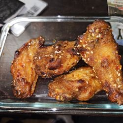 Boba Birds - Sweet chill re-heated in the air fryer to crisp the edges.