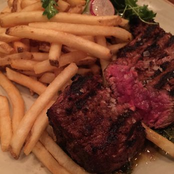 Bungalow 44 - Steak Frites bavette, chimichurri, arugula salad - New American Near Me - Mill Valley, California Bungalow 44 - Steak Frites bavette, chimichurri, arugula salad - New American Near Me - Mill Valley, California