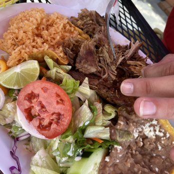 Mariscos Puerto Nuevo - Carnitas plate! - Mexican Near Me - Seaside, California Mariscos Puerto Nuevo - Carnitas plate! - Mexican Near Me - Seaside, California