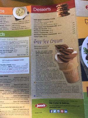 Menu photo 7 Jason's Deli Waco, TX