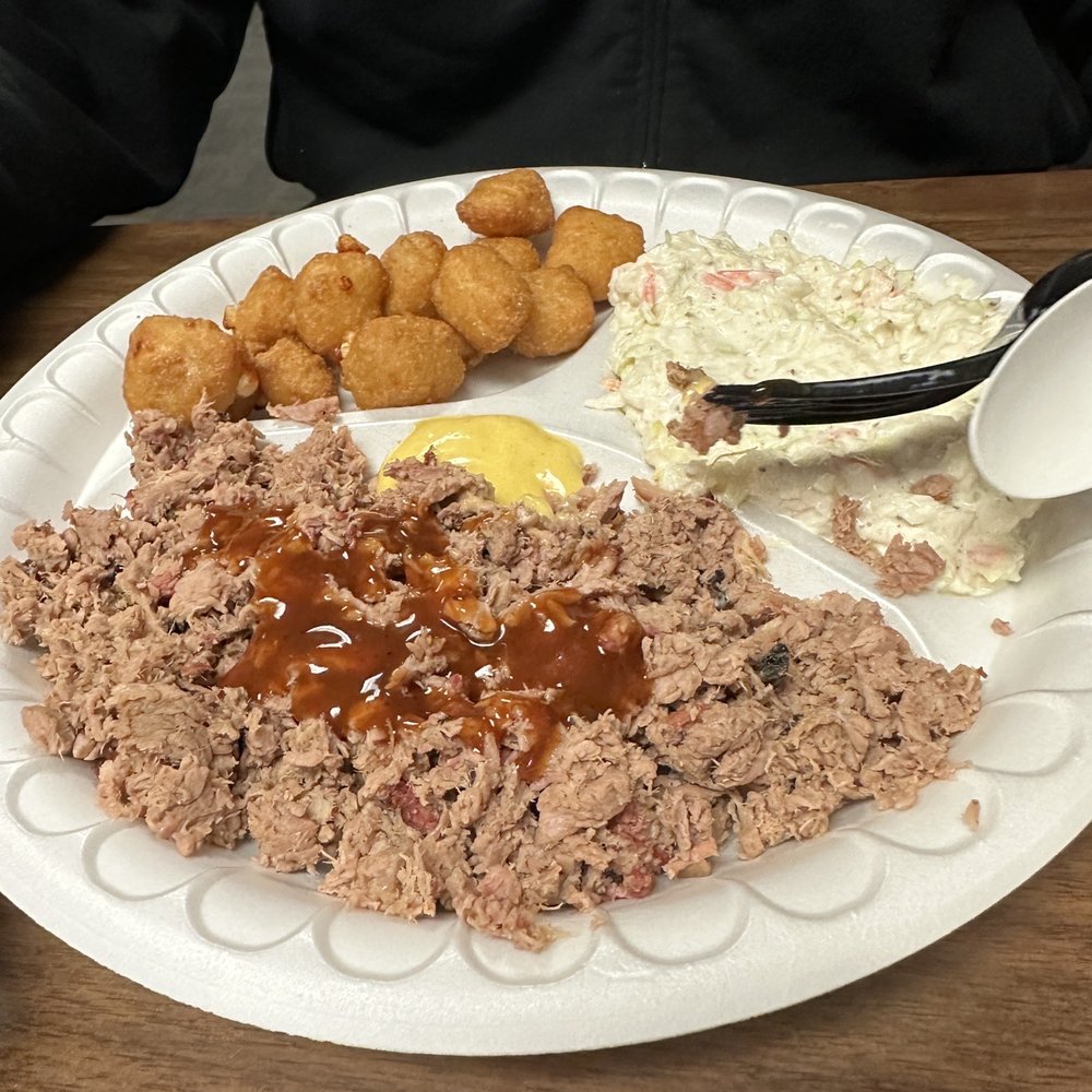 B&B Barbeque - Smoked brisket and cheese balls. - Barbeque Near Me - Albany, Missouri B&B Barbeque - Smoked brisket and cheese balls. - Barbeque Near Me - Albany, Missouri
