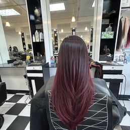Red Balayage by Irene Red Balayage by Irene