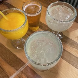 Margaritas and beer Margaritas and beer