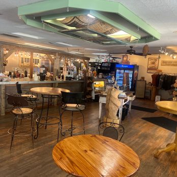 Big Blue Bear - Interior of The Big blue Bear - Coffee & Tea Near Me - Kernville, California Big Blue Bear - Interior of The Big blue Bear - Coffee & Tea Near Me - Kernville, California
