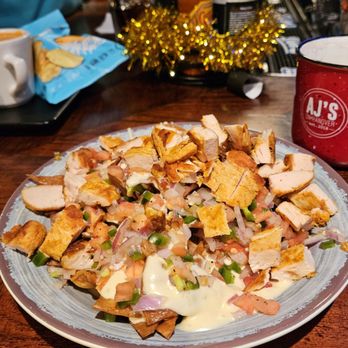 AJ’s on Hanover - Chicken nachos - New American Near Me - Baltimore, Maryland AJ’s on Hanover - Chicken nachos - New American Near Me - Baltimore, Maryland