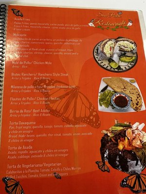 Menu photo 1 Restaurant San Pedro Castroville, CA Menu photo 1 Restaurant San Pedro Castroville, CA
