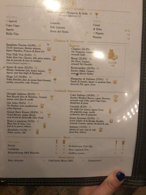 Menu photo 3 Jacopo Montreal, QC Menu photo 3 Jacopo Montreal, QC