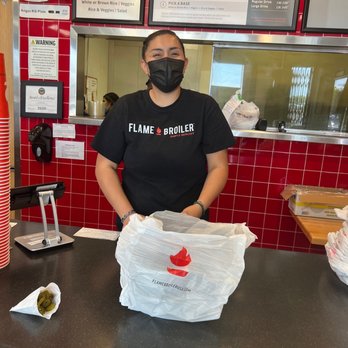Flame Broiler - Monica - Fast Food Near Me - La Palma, California