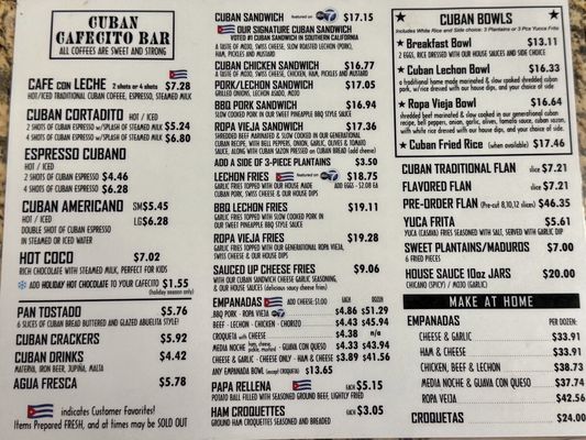 Menu photo 3 Calle Ocho Cuban Cafecito Rancho Cucamonga, CA Menu photo 3 Calle Ocho Cuban Cafecito Rancho Cucamonga, CA